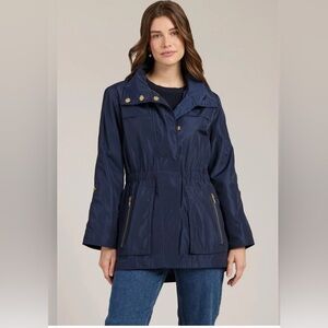 Tyler Boe Newport Slicker Jacket in Navy size XS